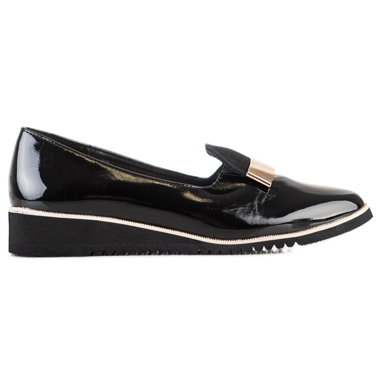 Goodin Leichte Schuhe mit Ornament schwarz