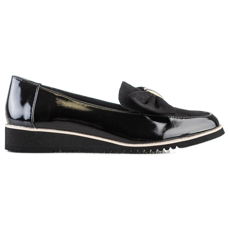 Goodin Leichte Schuhe mit Schleife schwarz