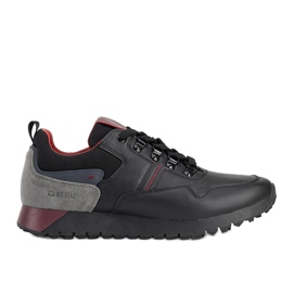 Schwarze Big Star Herren Sergio Sportschuhe