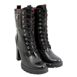 Stiefel auf der Post schwarz M530 Black Stone
