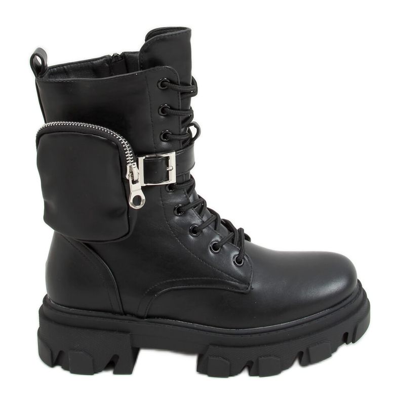 Schwarze Arbeiter mit Geldbörse 168-291 Schwarz