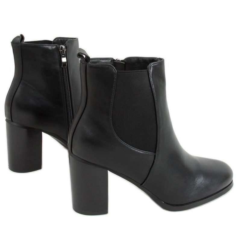 Klassische High Heels schwarz 8998-33 Schwarz