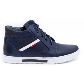 Polbut Herren Winterschuhe J47F marineblau