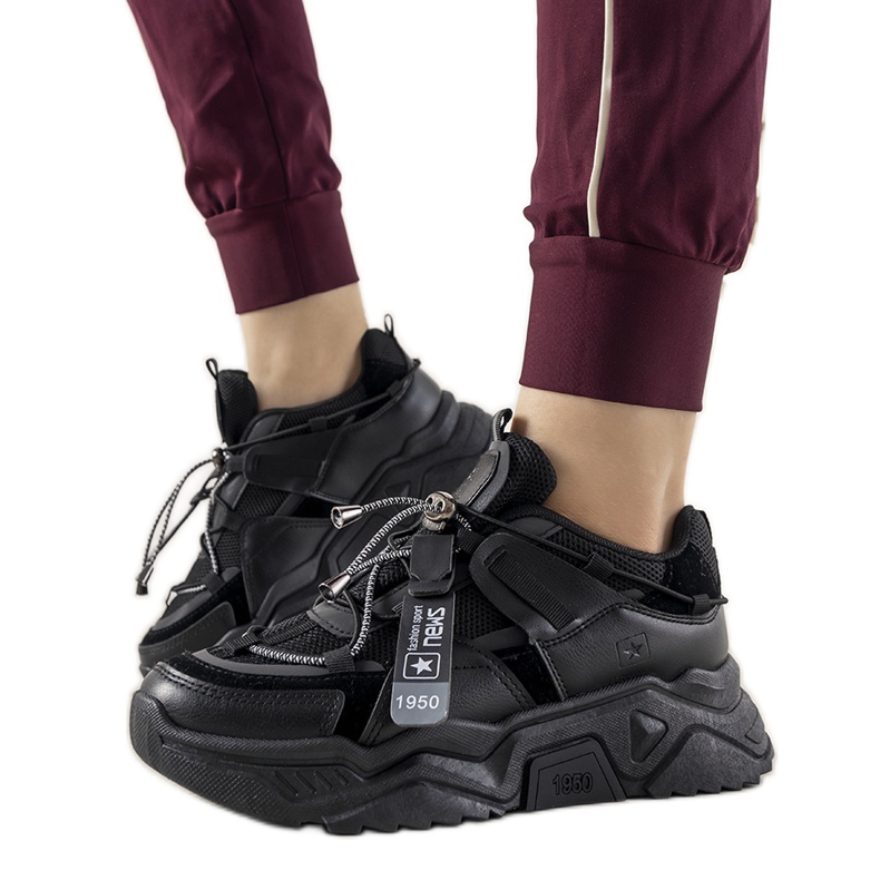 Schwarze Temida Sneakers für Damen