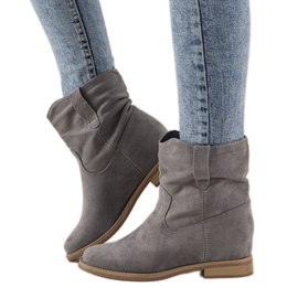 Violetta graue Damenstiefel