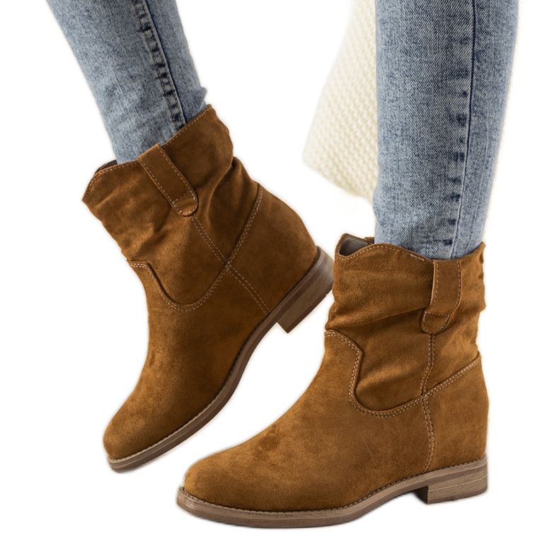 Violetta camel Damenstiefel braun
