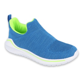 Befado Kinderschuhe 516Y079 blau grün