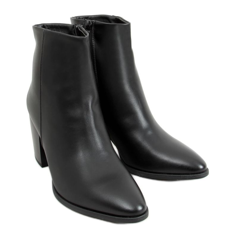 Schwarze High Heels 9546 Schwarz