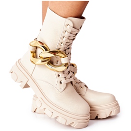 S.Barski S. Barski Damenstiefel Beige Jensen braun