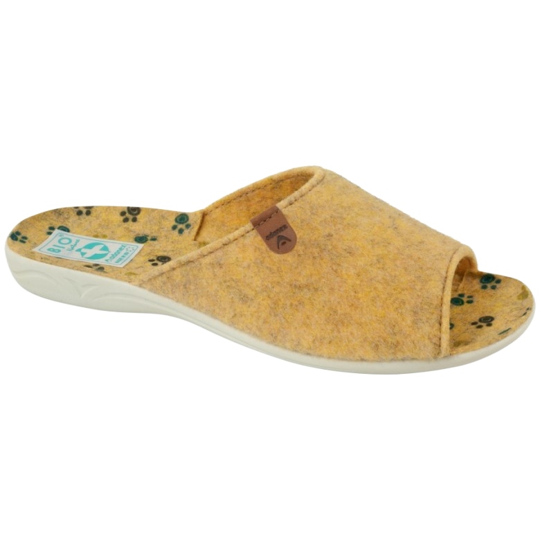 Filzpantoffeln Adanex 25493 gelb