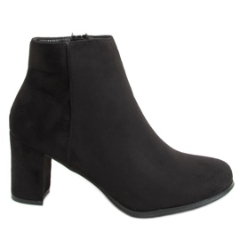 Klassische schwarze High Heels E2165 Schwarz