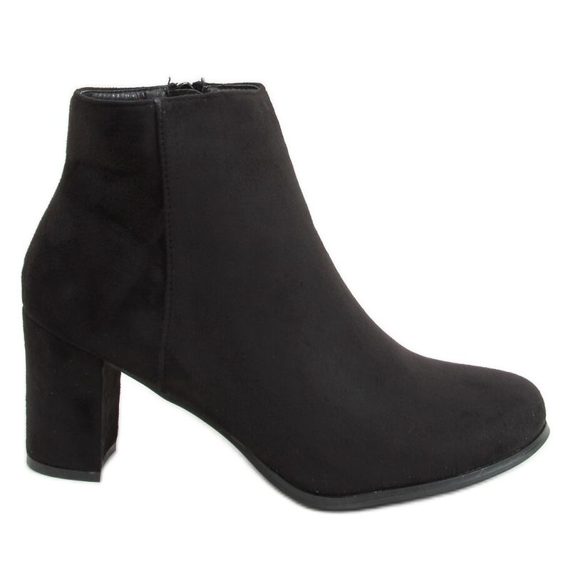 Klassische schwarze High Heels E2165 Schwarz