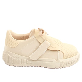 Beige Sneakers für Damen NB513P Beige