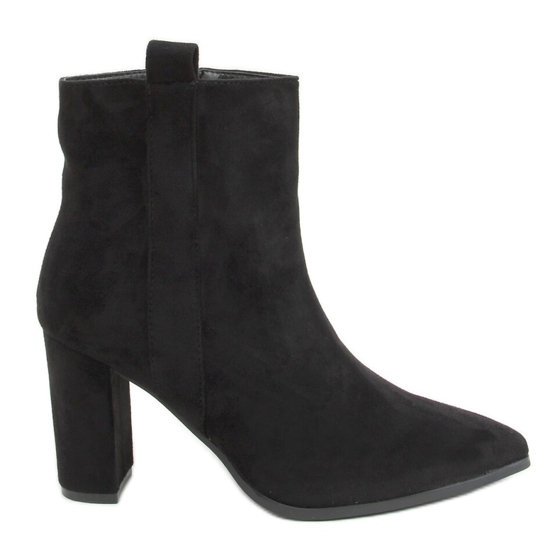 Klassische schwarze High Heels RB106P Schwarz