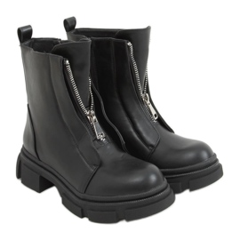 Schwarz Arbeitsstiefel QT05P Schwarz