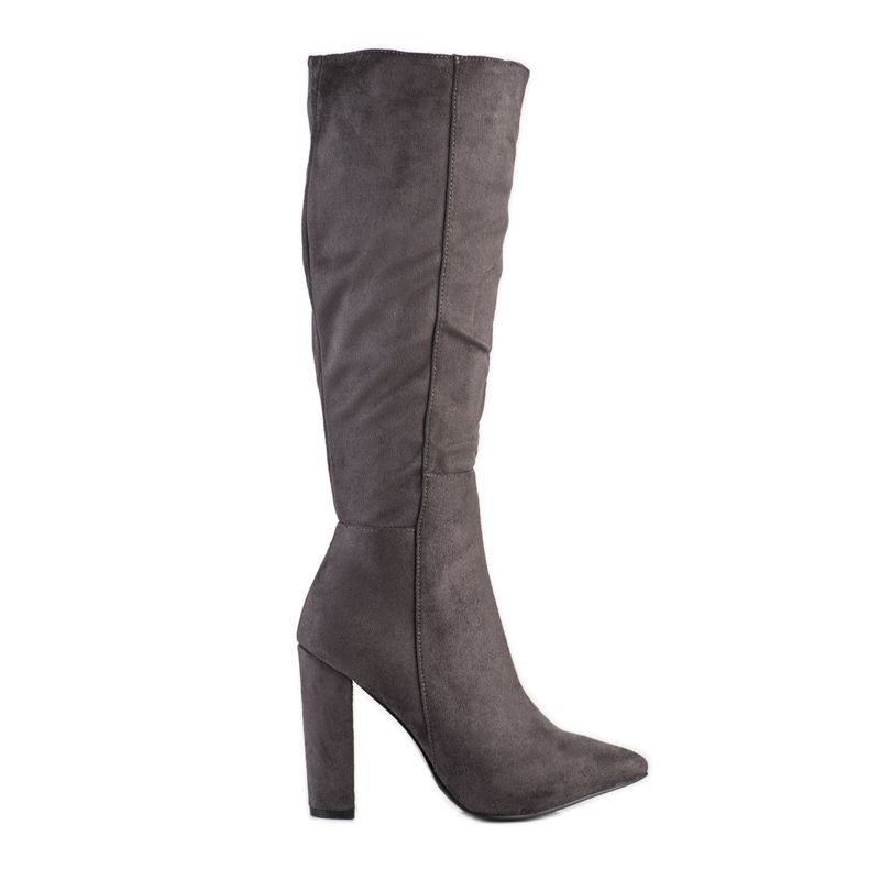 Seastar Sexy Wildlederstiefel grau