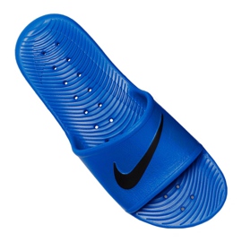 Nike Kawa Shower M 832528-403 Rutschen schwarz blau