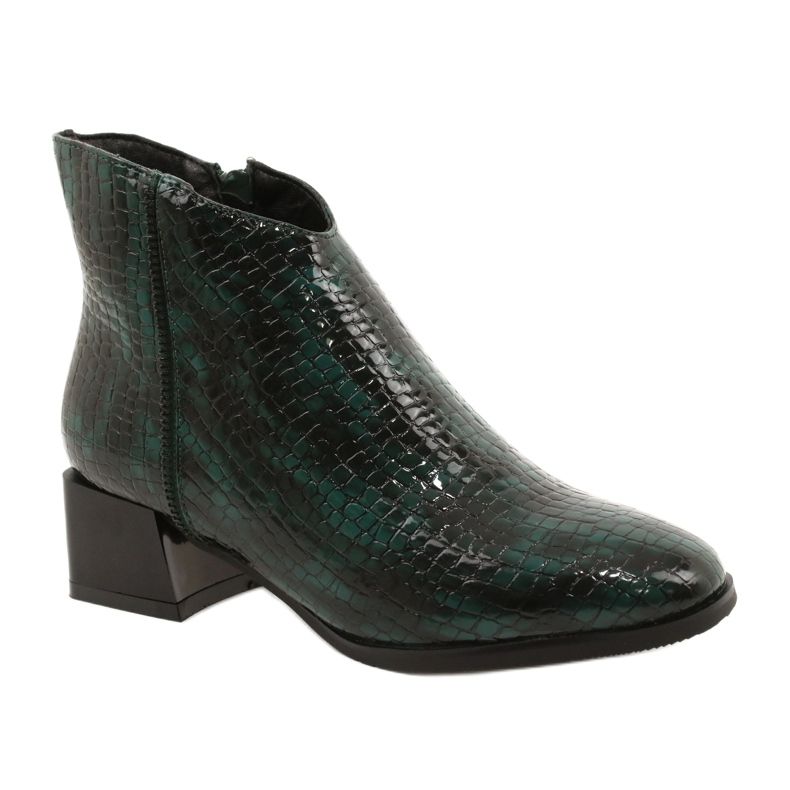 M.Daszyński Isolierte Stiefel Daszyński MR2130-8 Grün schwarz