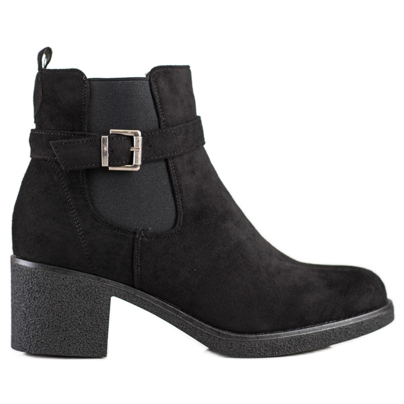 Marquiz Bequeme Freizeitstiefel schwarz