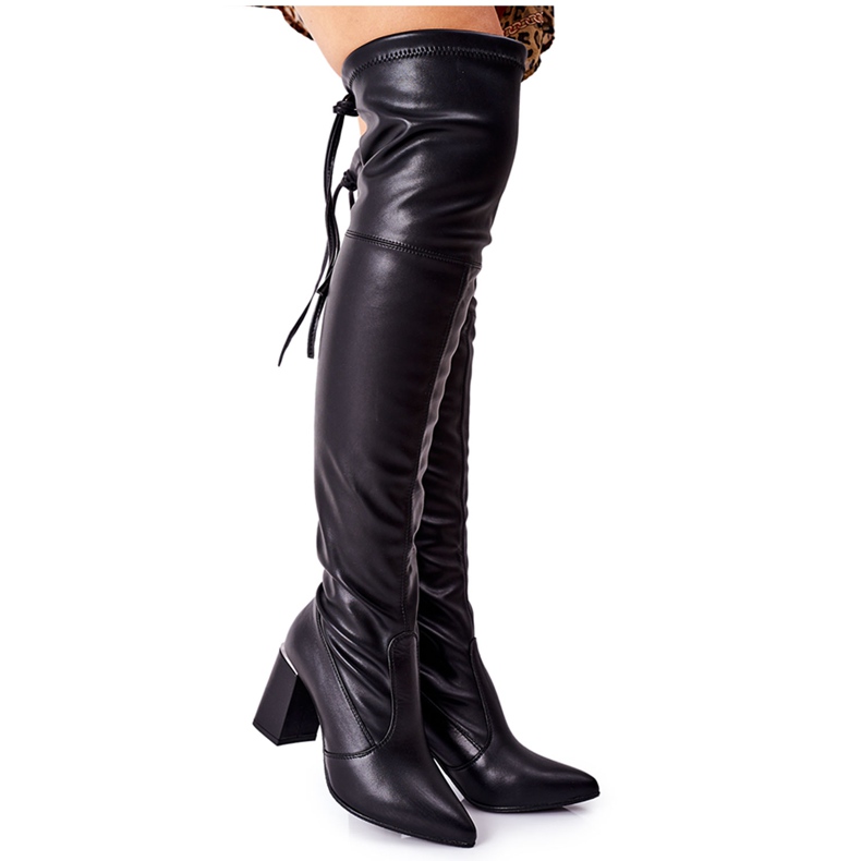 Lewski Shoes Lewski Lederstiefel an einer Bar Black Diamonds schwarz