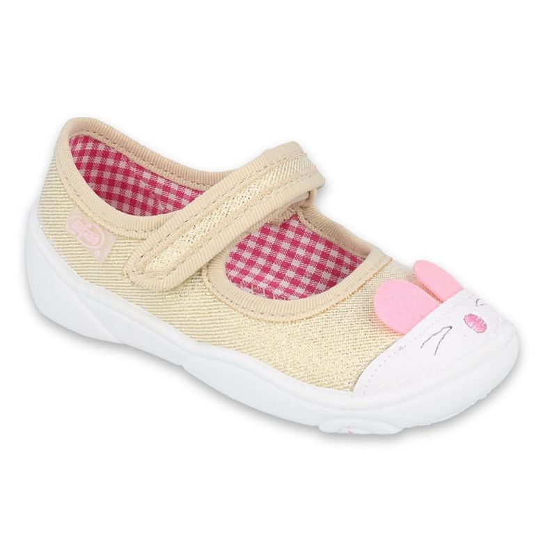 Befado Kinderschuhe 209P035 rosa golden