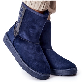 Damen Schneestiefel Big Star EE274416 Marineblau