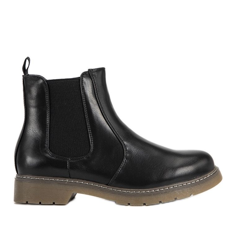 Schwarze klassische Goodie Damenstiefel