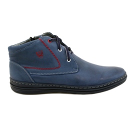 Polbut Nicht isolierte Herrenstiefel 339 Marineblau