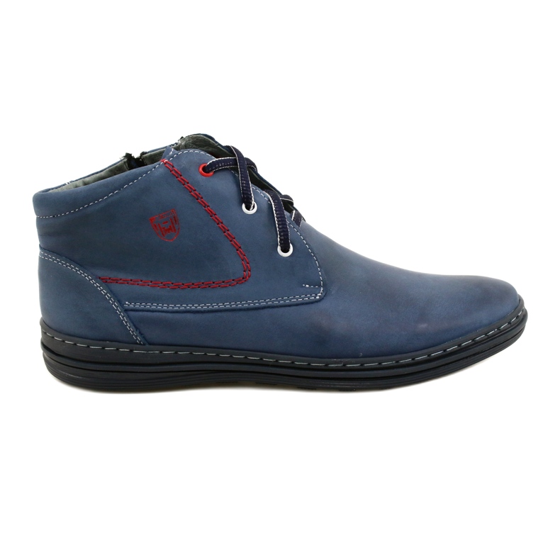 Polbut Nicht isolierte Herrenstiefel 339 Marineblau