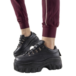 Keygo schwarze Damen-Sportsneaker