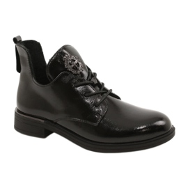 Lackstiefel Sergio Leone PB262 schwarz