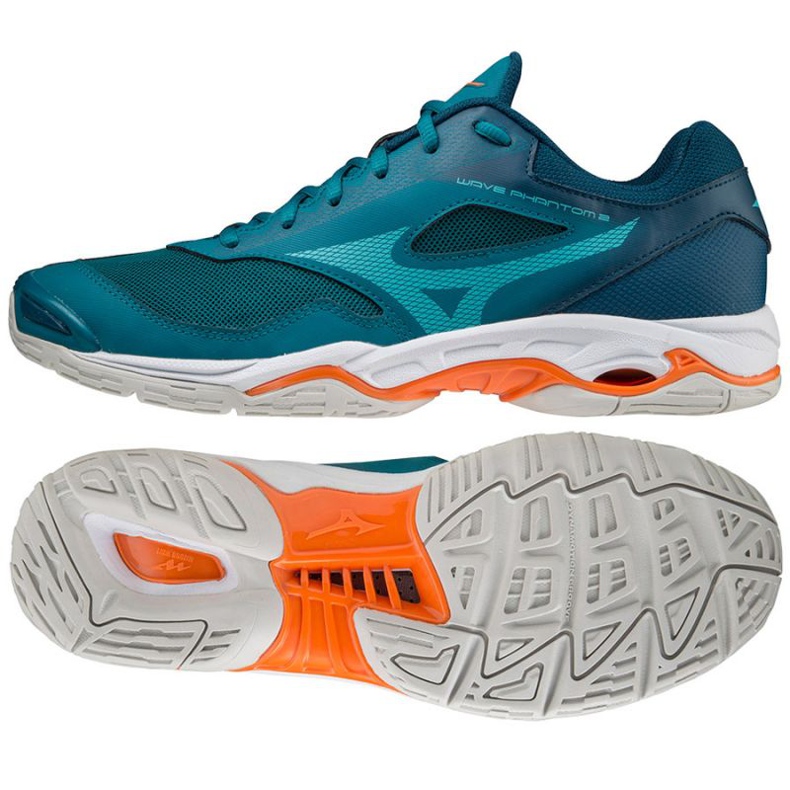 Mizuno Wave Phantom 2 M X1GA206084 Schuhe mehrfarbig blau