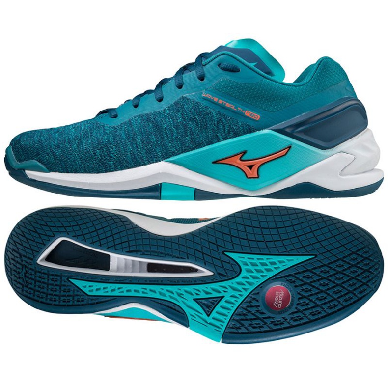 Mizuno Wave Stealth Neo M X1GA200084 Schuhe blau blau
