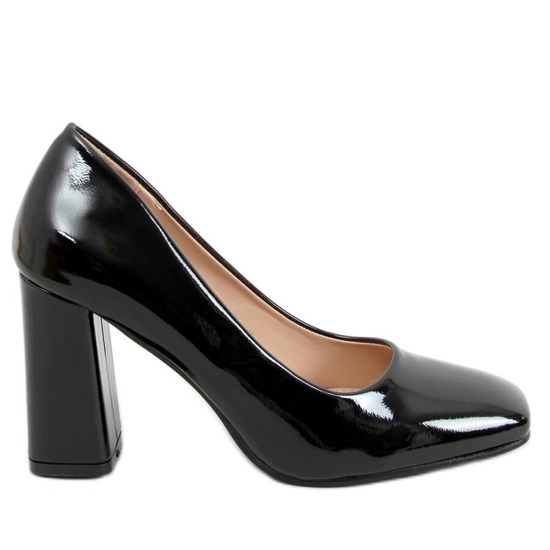 Pumps am schwarzen Pfosten S-1008 Black