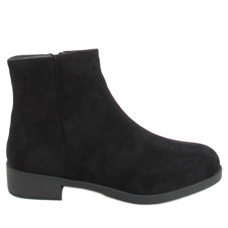 Klassische schwarze Chelsea Boots für Damen 6215 Black