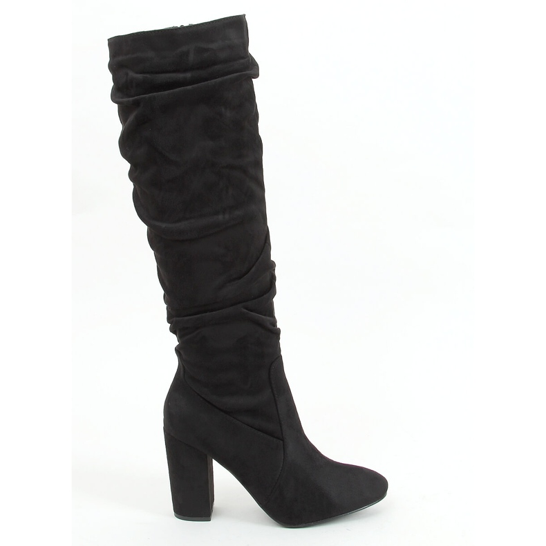 Klassische schwarze High Heels W18005 Schwarz