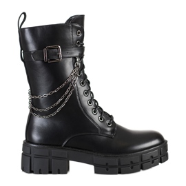 Seastar High Worker mit einer Kette schwarz