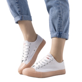 Senor Damen-Sneaker in Weiß und Pink