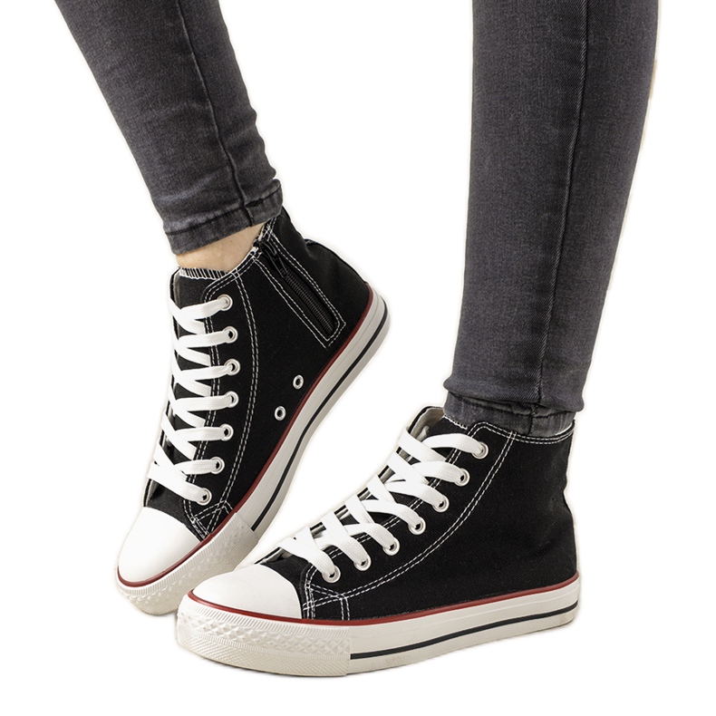 Knöchel-Sneaker von Mediana in Schwarz