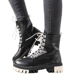 Schwarze Damenstiefel von Asha