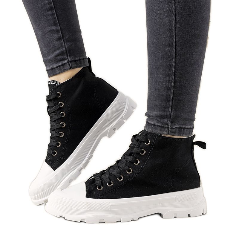 Sanabria schwarze Damensneaker