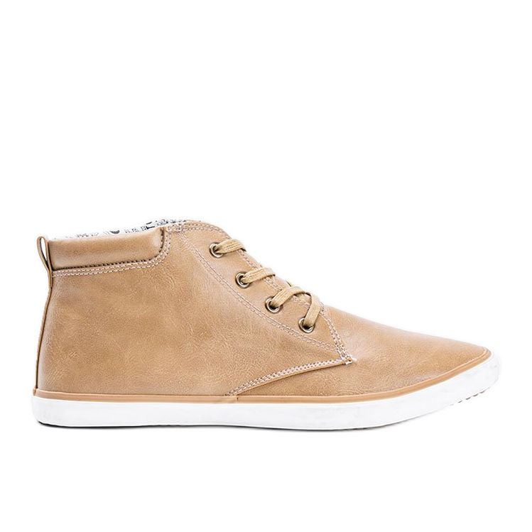 Beige Sneakers für Herren Separan Knöchel