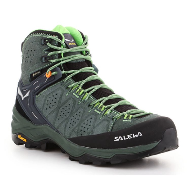 Salewa Ms Alp 2 Mid Gtx M 61382-5322 Trekkingschuhe grün