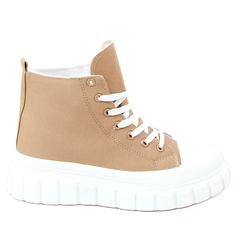 Sneaker für den Knöchel beige VL151P Khaki