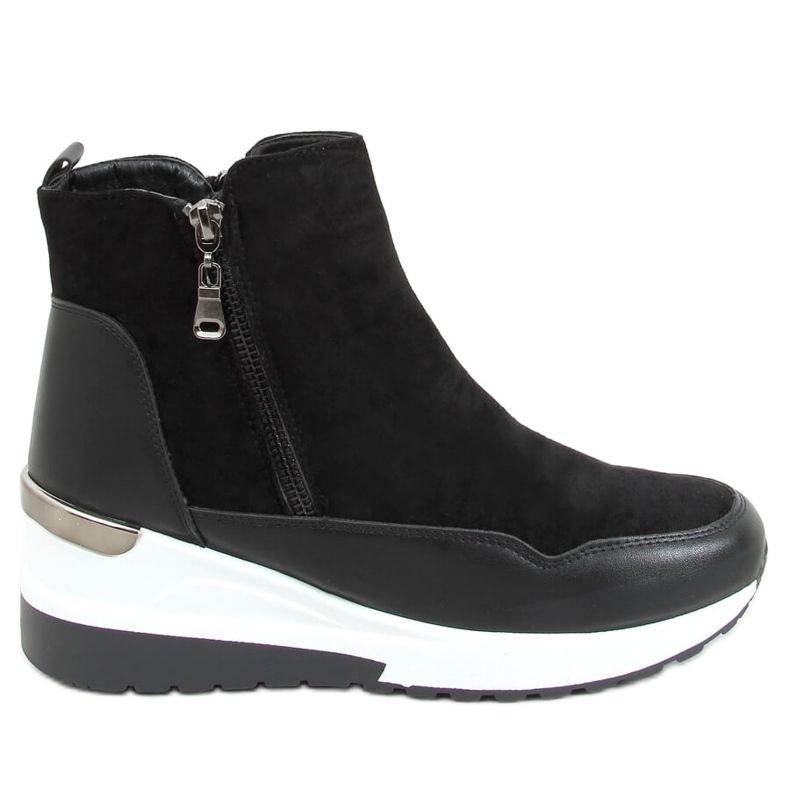 Schwarz NB511 Schwarze Stiefel auf einer Sportsohle