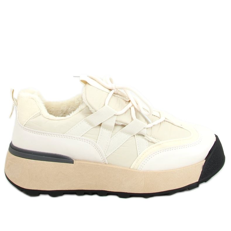 Isolierte beige Sportschuhe BL252P Beige