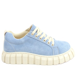 Blaue Damen Turnschuhe AD-391 Blau