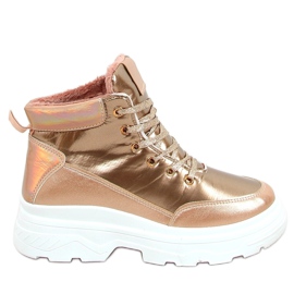 Warme Champagner Sportschuhe FA-3357 Champagner rosa