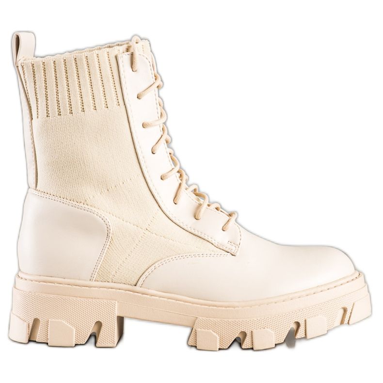 Seastar Slip-on-Arbeiter mit Socke beige