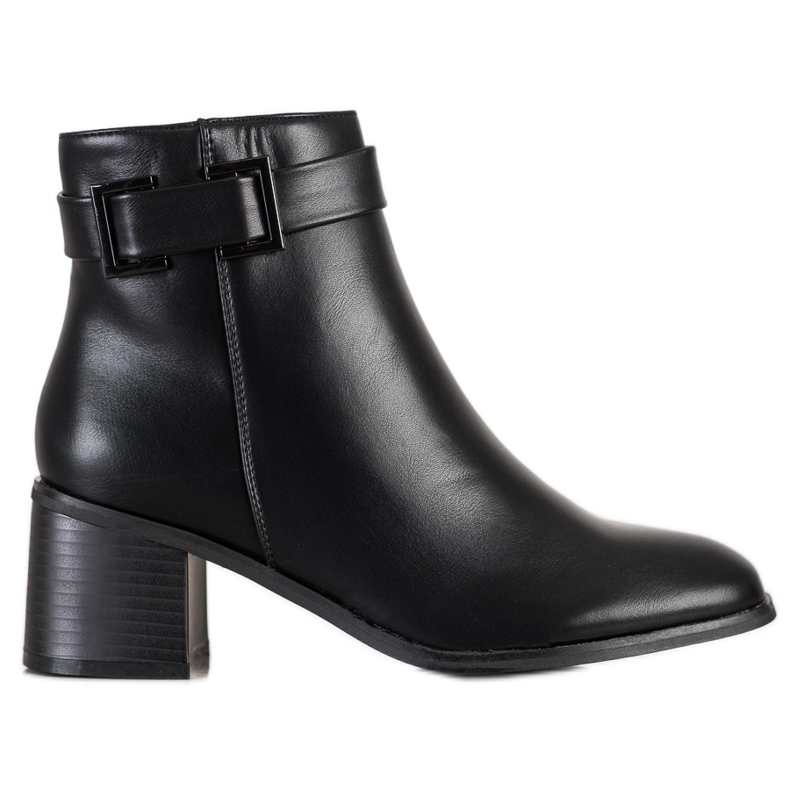 Seastar Elegante Stiefel aus Ökoleder schwarz